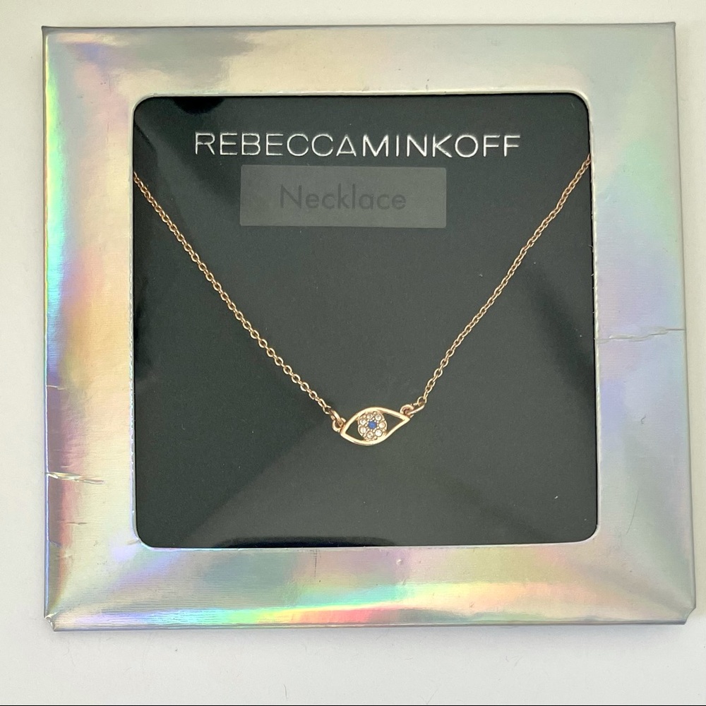Rebecca Minkoff Evil Eye Necklace